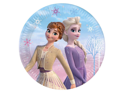 Globos - Paper Plates - Frozen 2 Wind Spirit 8 pcs.