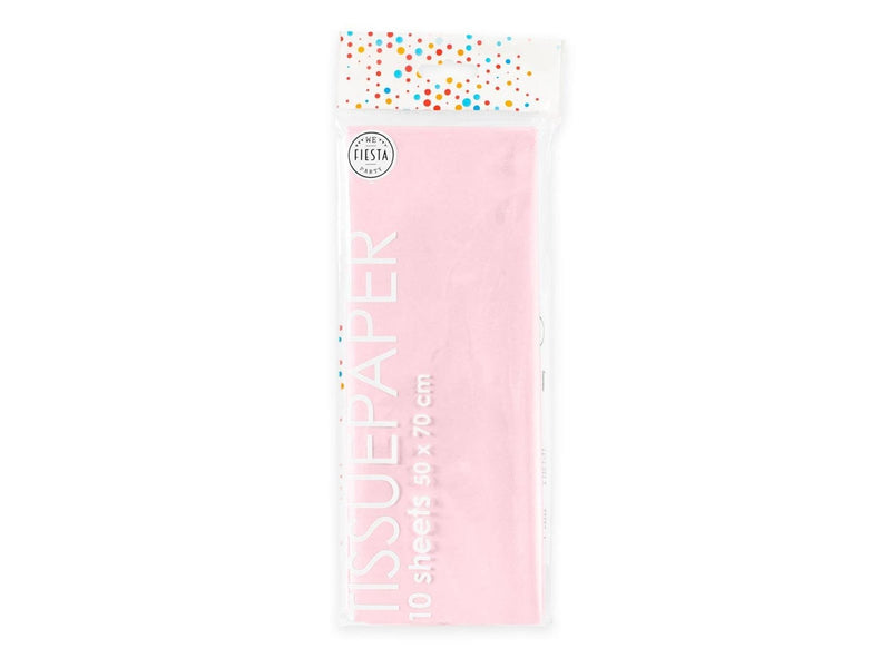 Globos - Tissue Paper 10 Sheets Baby Pink 50x70cm