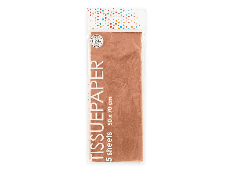Globos - Tissue Paper 10 Sheets Rose Gold 50x70cm