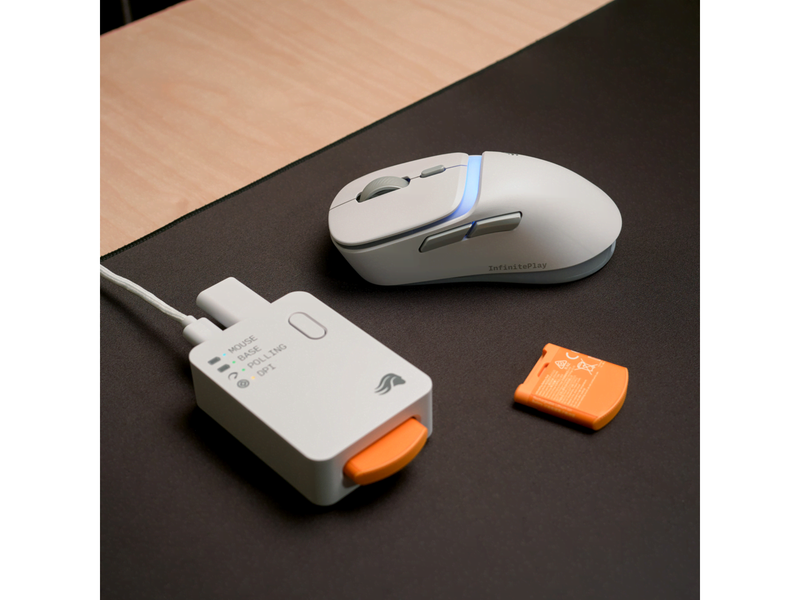 Glorious Model D3 Wireless White - Gaming Maus (Weiß)