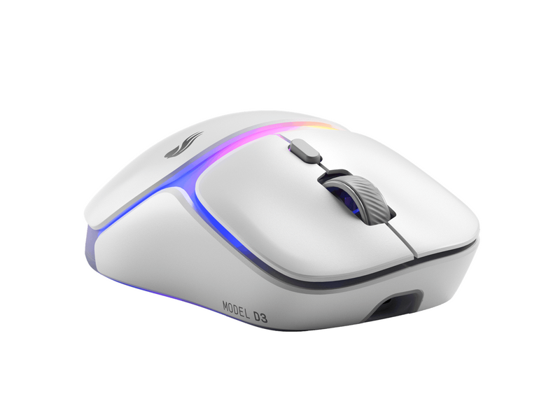 Glorious Model D3 Wireless White - Gaming Maus (Weiß)