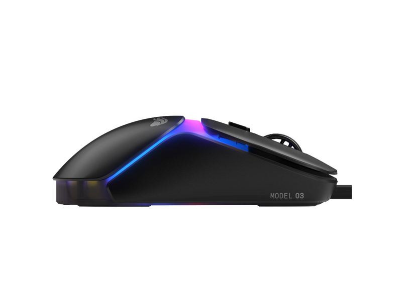 Glorious Model O3 Wired - Gaming Maus (Schwarz)