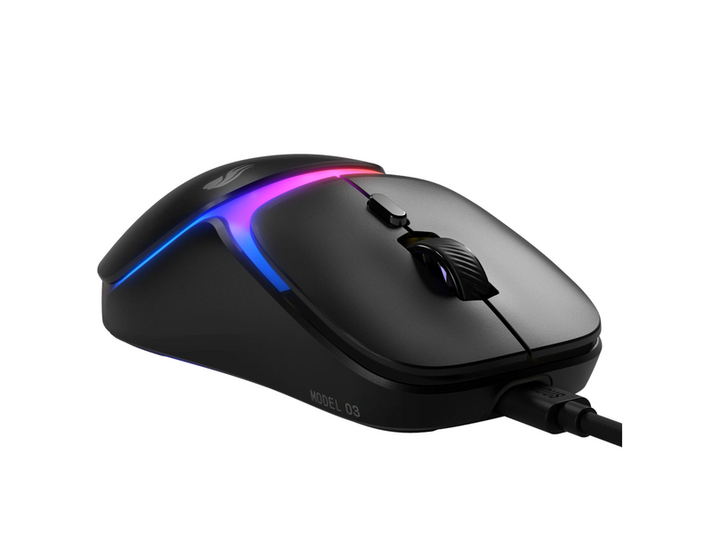 Glorious Model O3 Wired - Gaming Maus (Schwarz)