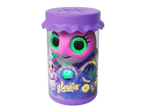 Glowies bedtime buddy with music and light Pink. 28 cm