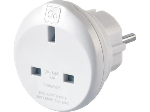 Go Travel UK-EU-Adapter