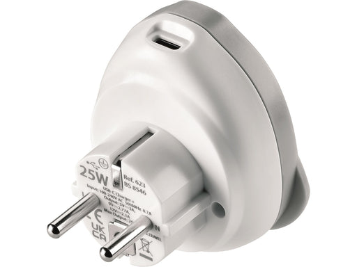 Go Travel Welt - EU USB-C Adapter + (25W)