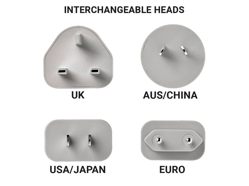 Go Travel Weltweiter USB-A & USB-C Charger +