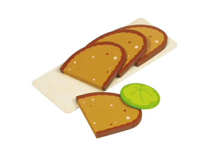 Goki Bread Board with Sandwiches Wood