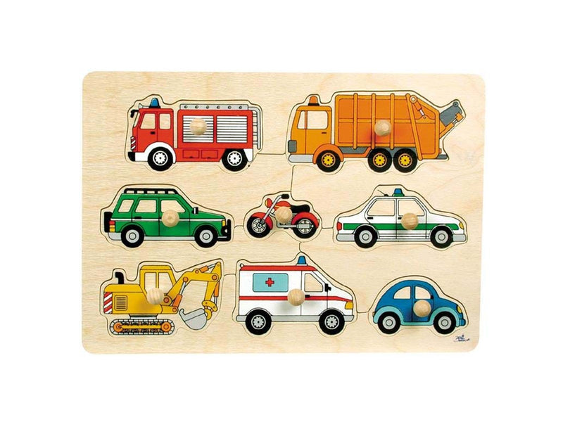 Goki Bubble Puzzle Traffic Holz