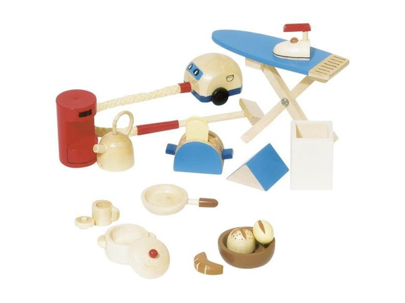 Goki Dollhouse Accessories 19 pcs.