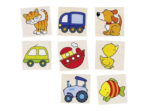 Goki My first Wooden Memo 16 pcs.