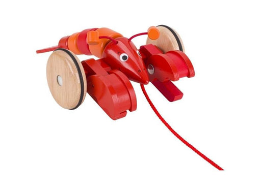 Goki Pull-along Animal Lobster