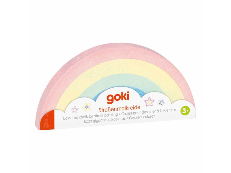 Goki - Sidewalk Chalk Rainbow