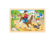 Goki Sunset Glow Pool 131L 114x25 cm Holz