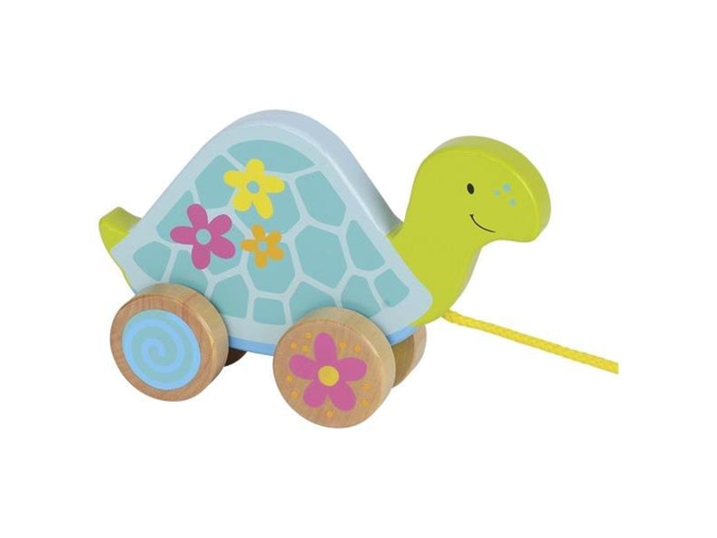 Goki Susibelle Wooden Draft Animal Turtle