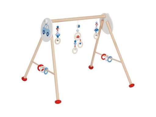 Goki Wooden Baby Gym Cars
