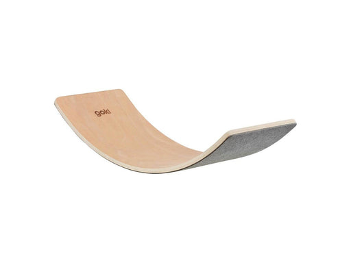 Goki Wooden Balance Board Wave with Felt 82cm