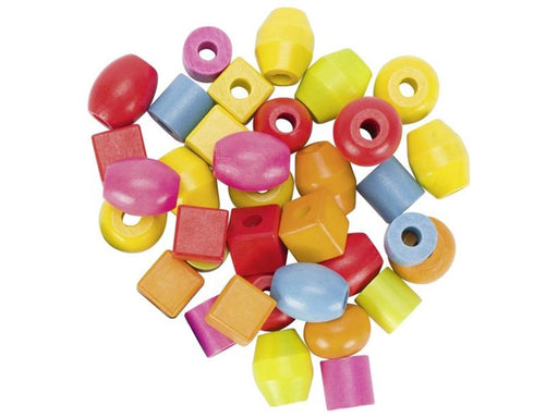 Goki Wooden Bead Set 45pcs.