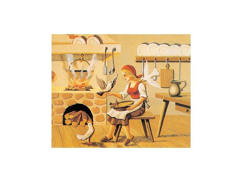 Goki Wooden Block Puzzle Fairytales Holz