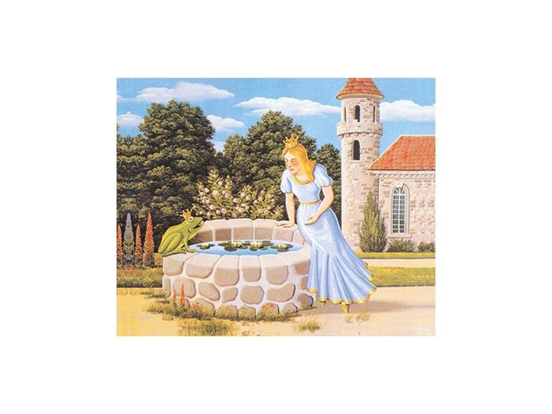 Goki Wooden Block Puzzle Fairytales Holz