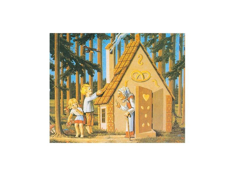 Goki Wooden Block Puzzle Fairytales Holz