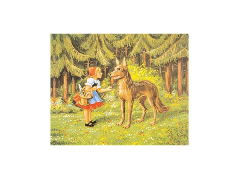 Goki Wooden Block Puzzle Fairytales Holz
