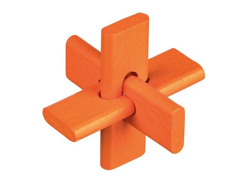 Goki Wooden Brainteaser Puzzle (Assorted)