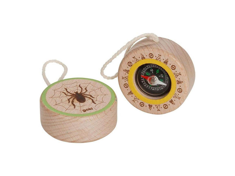 Goki Wooden Compass Spider