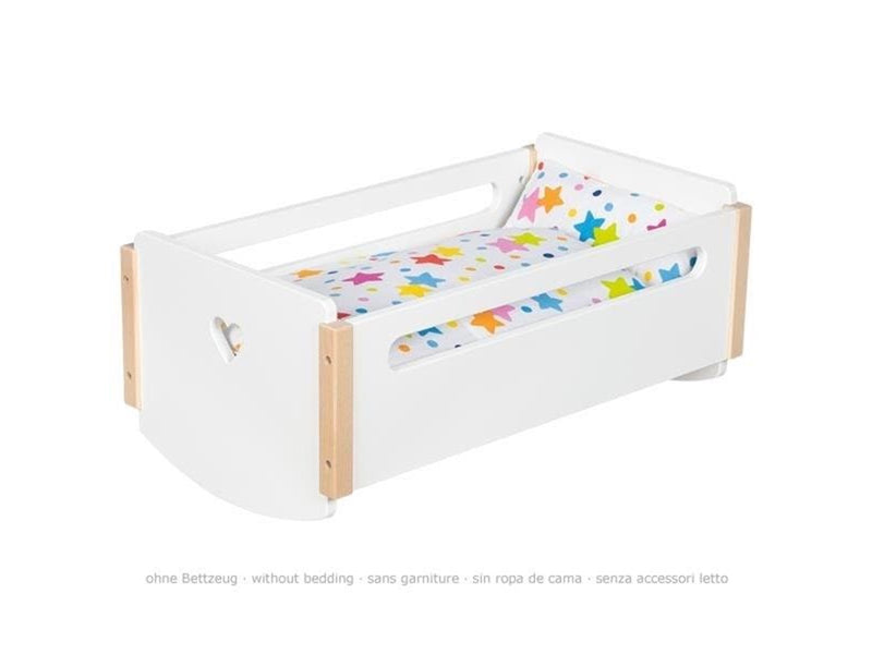 Goki Wooden Doll Cradle