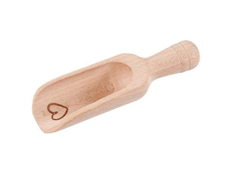 Goki Wooden Flour Scoop Heart Small 10cm