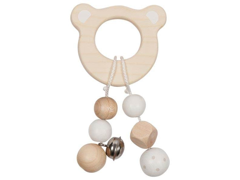 Goki Wooden Gripping Ring Bear