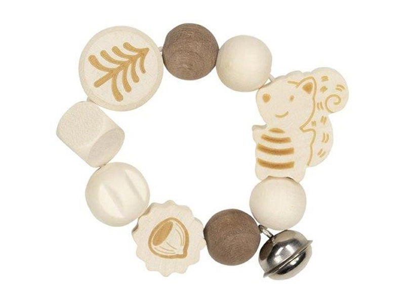 Goki Wooden Gripping Ring Squirrel