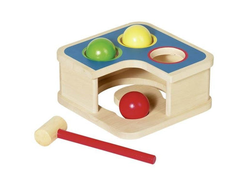 Goki Wooden Hammer Bench with Ball