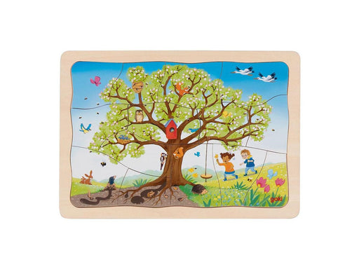 Goki Wooden Jigsaw Puzzle My Apple Tree 32 pcs. Holz