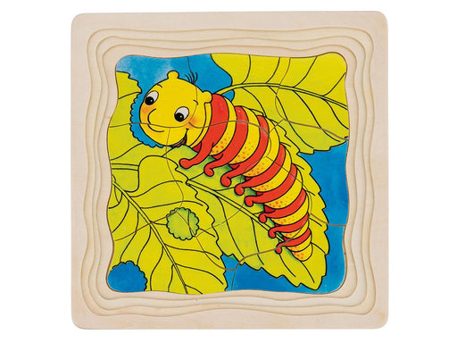 Goki Wooden Layer Puzzle - Butterfly Holz