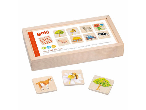 Goki Wooden Memo In the Countryside