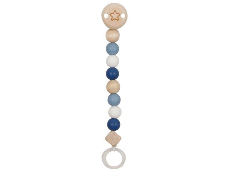 Goki Wooden Pacifier Chain Star