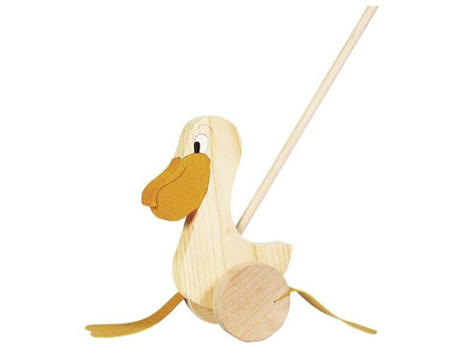 Goki Wooden Push Figure Pelican