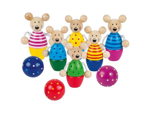 Goki Wooden Skittles Game 9pcs.