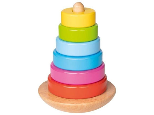 Goki Wooden Stacking Tower Color 8pcs.