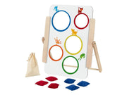 Goki - Wooden Throwing Game Bag Throwing 8pcs.