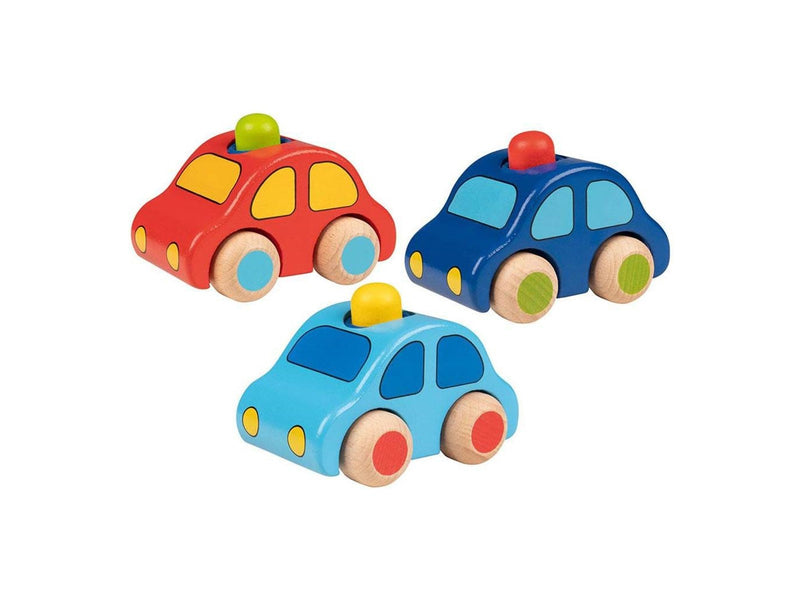 Goki Wooden Vehicle with Horn