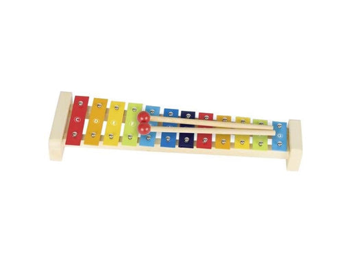 Goki Wooden Xylophone with Songbook 4 parts.