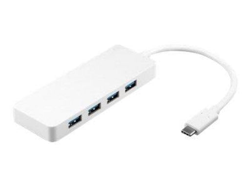Goobay Multiport Adapter USB-Hubs - USB 3.2 - 4 - Weiß