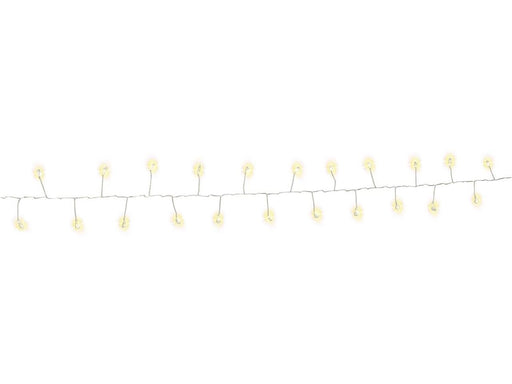 Goobay Silver Wire Cluster String Light with 50 LEDs