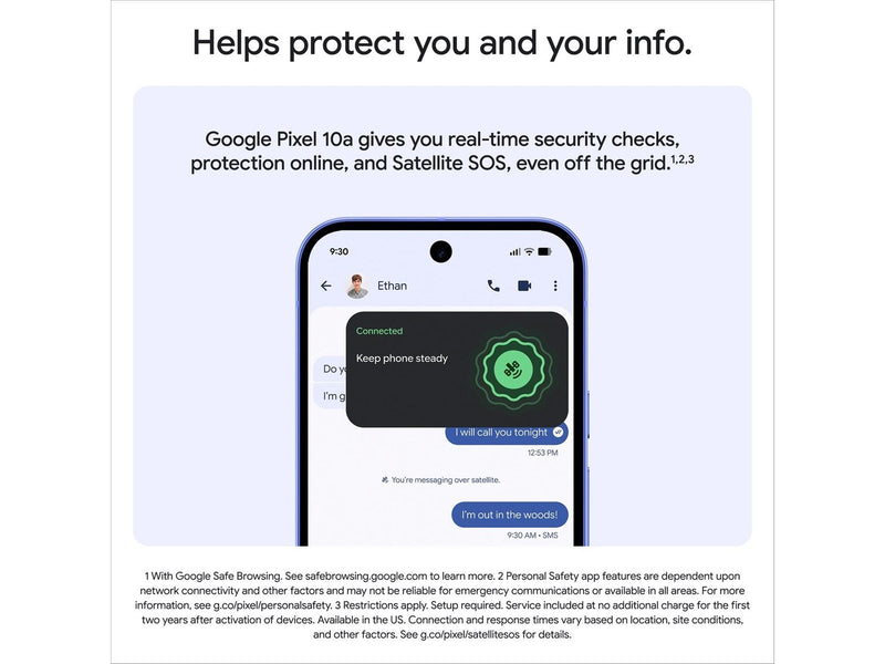 Google Pixel 10a 128GB/8GB - Obsidian