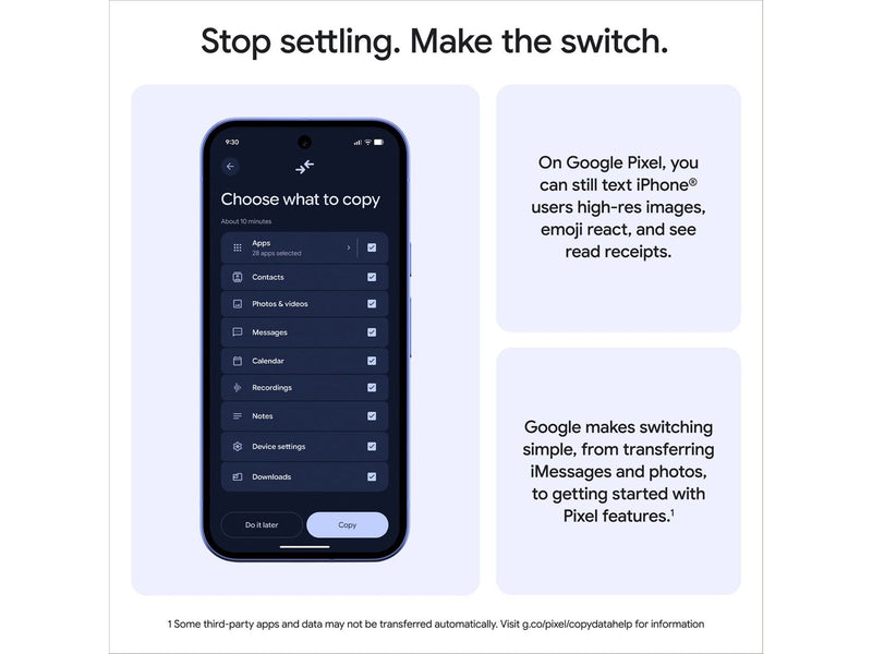Google Pixel 10a 256GB/8GB - Obsidian