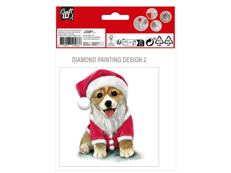 Grafix Make your own Christmas Cards Diamond Painting 2pcs. (Assorted)
