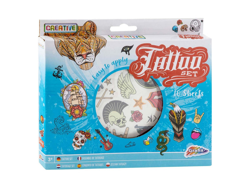 Grafix - Tattoo Set Blue