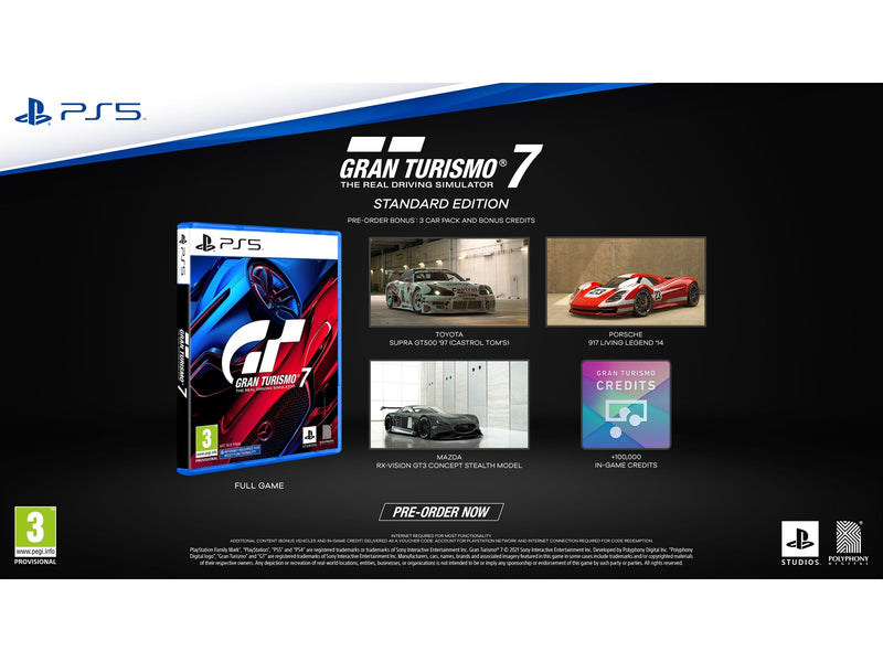 Gran Turismo 7 (PSVR2) - Sony PlayStation 5 - Rennspiel - PEGI 3